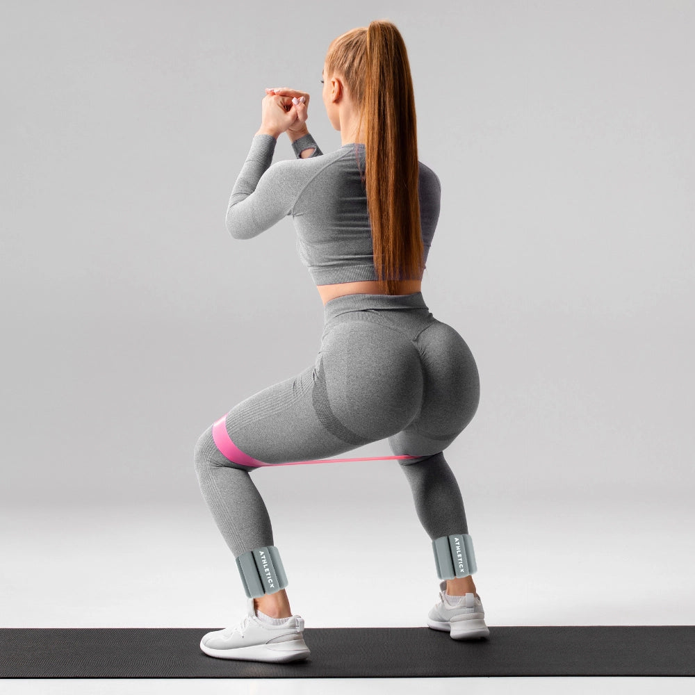 Enkelgewichten 2 stuks Verstelbaar - Groen