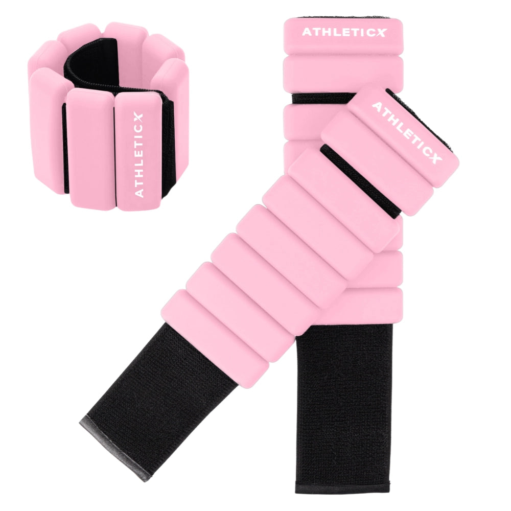 Enkelgewichten 2 stuks Verstelbaar - Roze