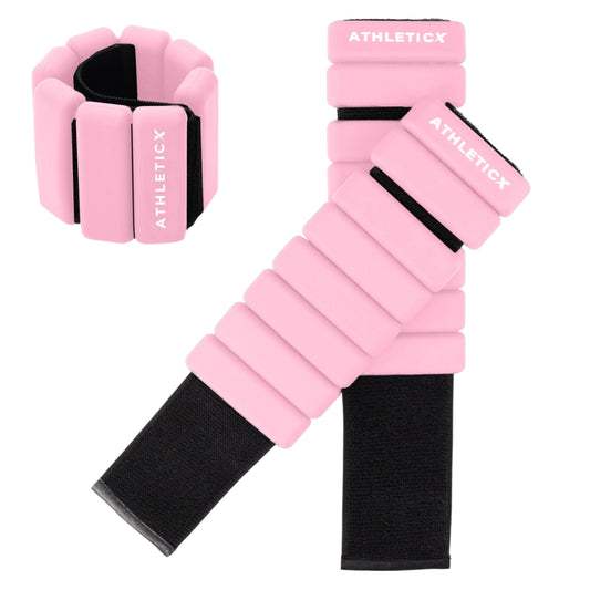 Enkelgewichten 2 stuks Verstelbaar - Roze
