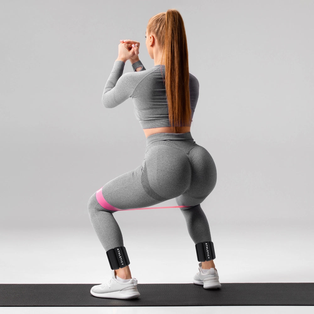 Enkelgewichten 2 stuks Verstelbaar - Zwart