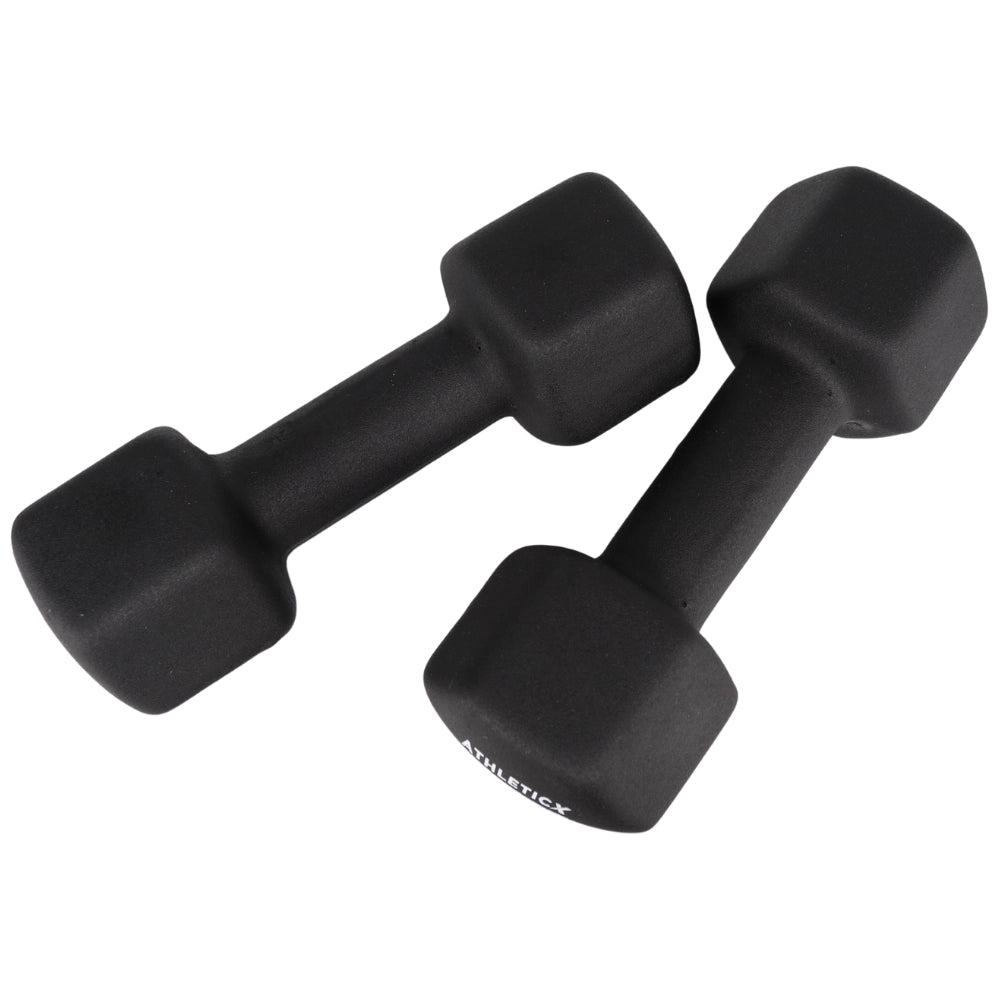 Dumbbell 5.0 kg – Set van 2 stuks - Zwart
