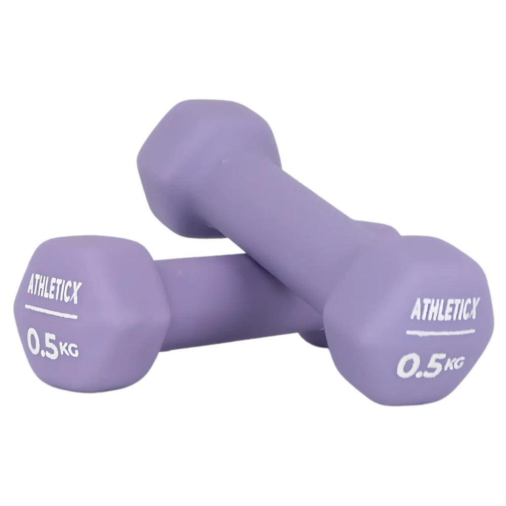 Dumbbell 0.5 kg – Set van 2 stuks – Paars