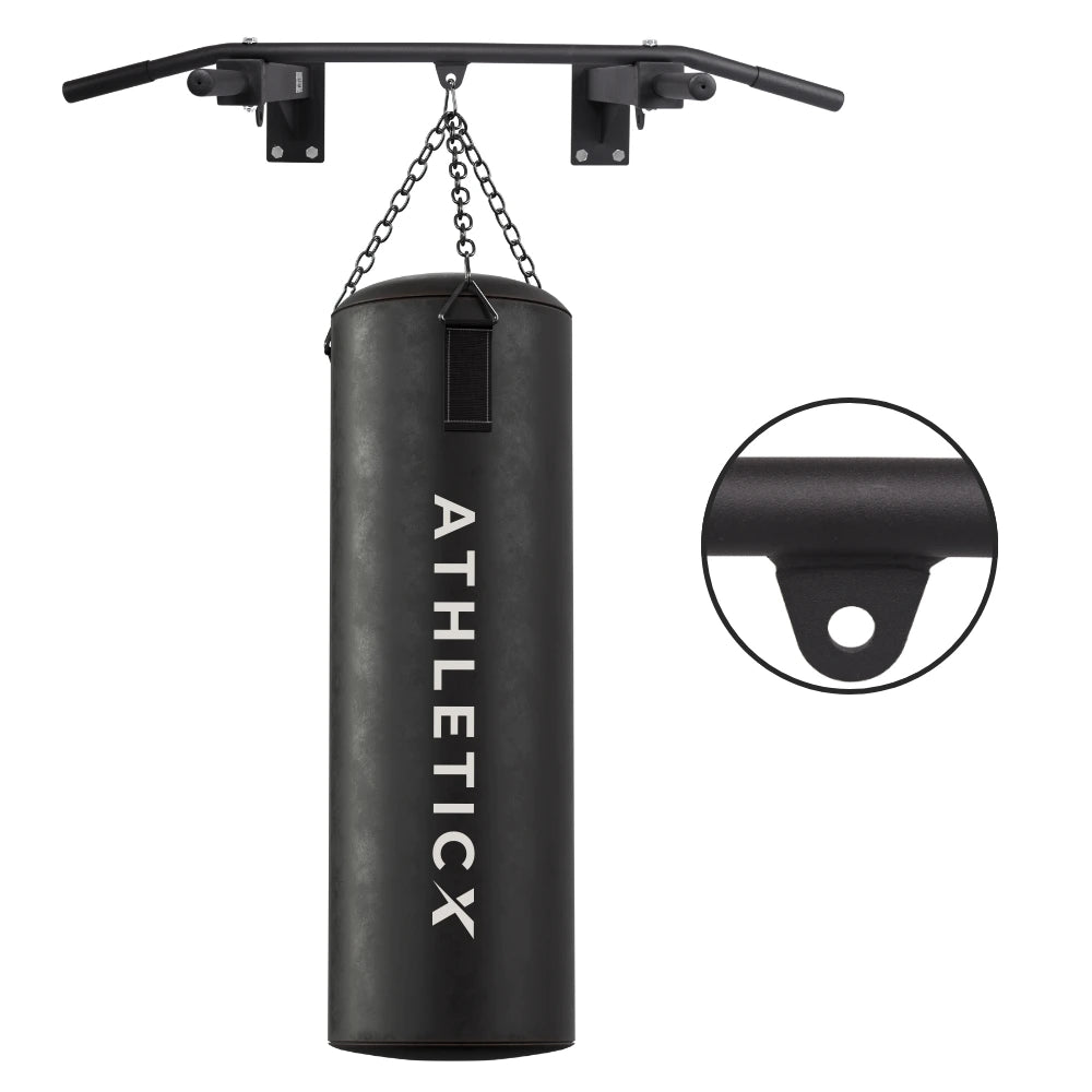Pull up bar wandmontage - Max. 150 kg - Zwart