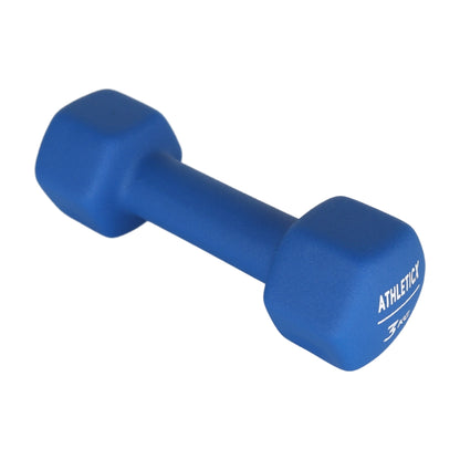 Dumbbell 3.0 kg – Set van 2 stuks - Blauw