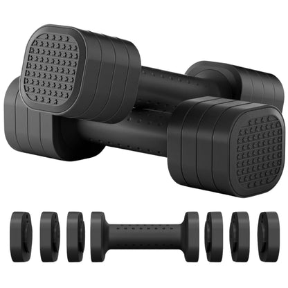 Verstelbare dumbbell - 0.9 t/m 2.3 kg - Zwart