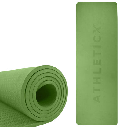 Yogamat TPE - 183 x 61 cm - Forest Groen