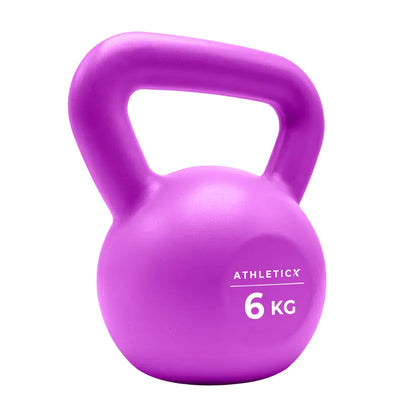 Kettlebell - 6 KG - Paars