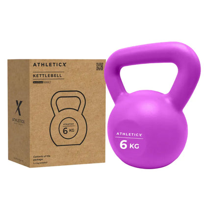 Kettlebell - 6 KG - Paars