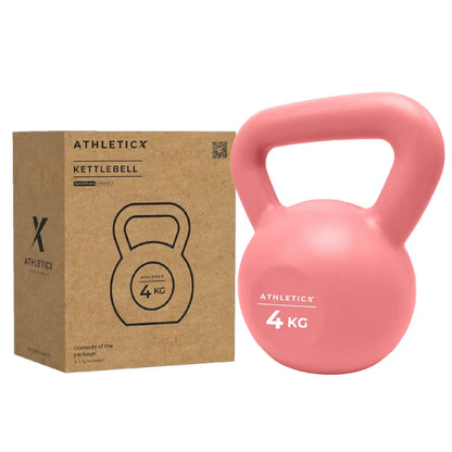 Kettlebell - 4 KG - Roze