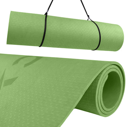 Yogamat TPE - 183 x 61 cm - Forest Groen