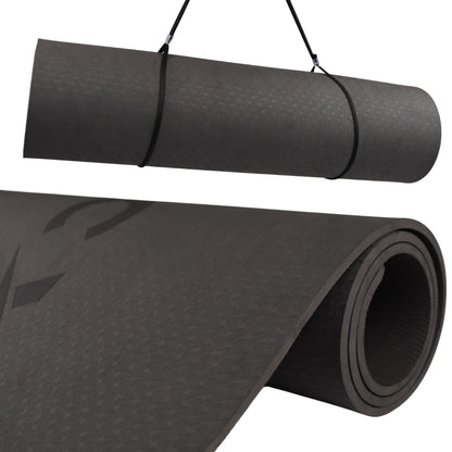 Yogamat TPE - 183 x 61 cm - Onyx Zwart